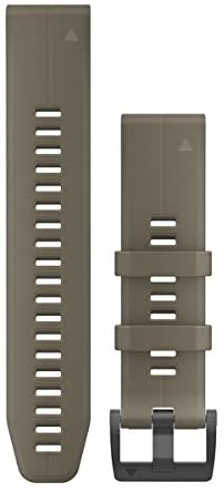 Garmin 010-12740-05 QuickFit 22 Watch Strap, Coyote Tan, Silicone, Accessory Strap for Fenix 5 Plus/Fenix 5