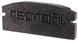 Reprofile 978532 21 mm 2-Piece F-AU-01-15 End Cap, Black