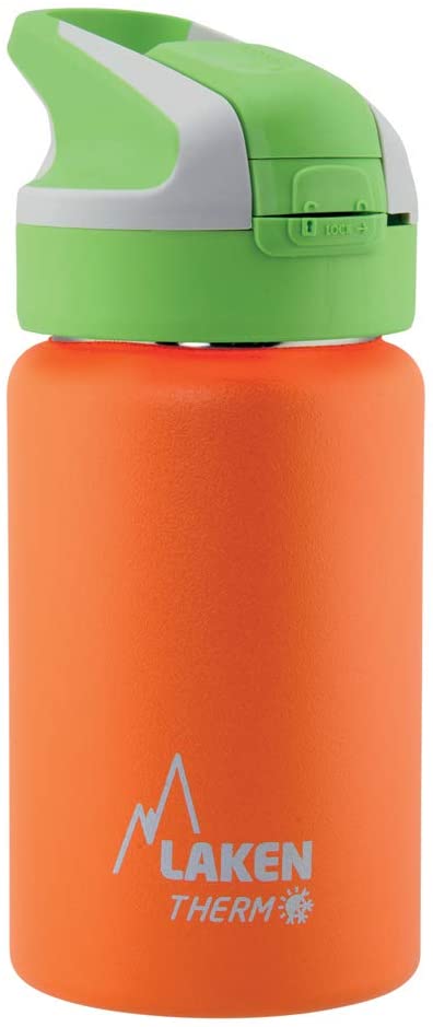 Laken Unisex - Adults Thermal with summit closure 0.35 L Thermal Bottle, TS3O, Orange, 0.35, 355 ml