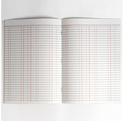 Rhino A4 Bookkeeping Book Ledger/Double Entry Ruling, Accounts & Ledger Book, 32-Page / 1-Pack, Office & Stationery Supplies - Image 4