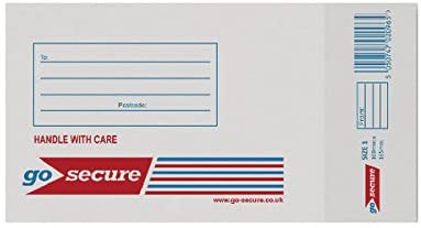 Bubble Lined Envelope Size 1 100x165mm White (Pack of 200)