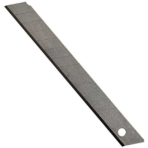 Fiskars Blades 9 mm, Spare Blades for Utility Knives 10 Pieces, 1004614, Metal/Steel