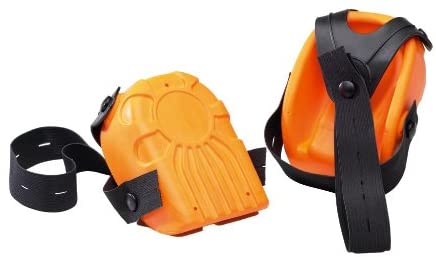 Connex COX792157 Knee Pads Ergo Fix, Orange/Black, 200 mm