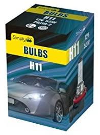 Simply s711 H11 Car Headlight Bulb, 12V, 55W, meet relevant requirements with ECE R-37, Base PGJ19-2 - Image 2