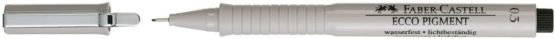 Faber Castell 166399 0.3 mm"Ecco Pigment" Fibre-Tip Pen - Black - Image 3