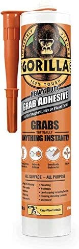 Gorilla Heavy Duty Grab Adhesive White 290ml, 1 Pack - Image 3