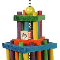 happypet The Bird House, Building Block Maze Bird Toy