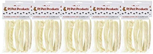 PJ Pet Poducts Freshmint Rawhide Rolls (Pack of 10), 900 g (Pack of 1) - Image 3