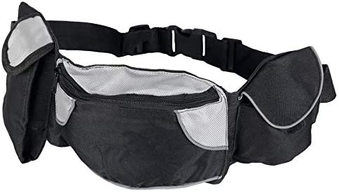 Trixie 3237 Baggy Belt 62 - 125 cm Black / Grey, black/grey, Small
