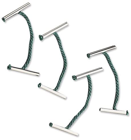 Q-Connect Metal Treasury Tag, 76 mm, Pack of 100, Green
