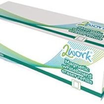 2WORK Whiteboard Eraser Refill Pad (Pack of 10)
