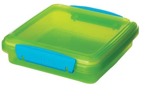 Sistema Lunch Sandwich Boxes, Assorted Colours, 3 x 450 ml - Image 3