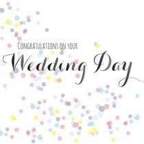 Claire Giles Quill"Congrats" Wedding Card