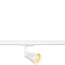 SLV 1-Phase AVO/Spotlight, LED spot, Ceiling, Track System, Interior Lighting / GU10 50W White, Steel, 50 W