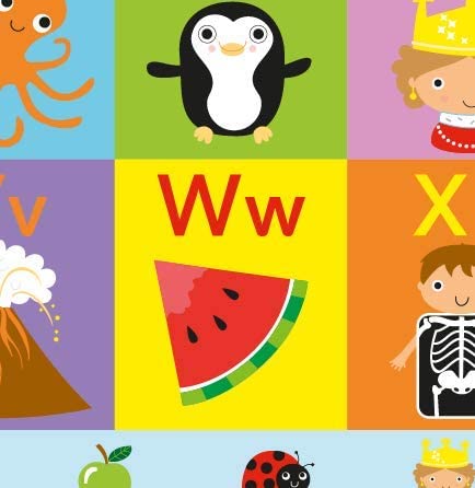 Little Wigwam Alphabet Placemat Multicolour, Red, 42 x 30 cm - Image 3