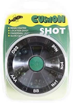 Dinsmores Cushion Shot - Non Toxic - 6 Way Dispenser - Black, SSG/AAA/BB/No1/No4/No6