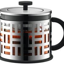 Bodum Eileen Tea Press with Plastic Infuser, Borosilicate Glass - 1.5 L/51 oz, Shiny