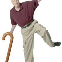 Inflatable Walking Stick Party Accessories / Oldies Birthday Joke Gift Novelty