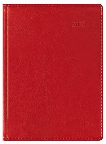 Ladytimer Glamour 2018 Weekly Diary "Red" 10.7 x 15.2 cm