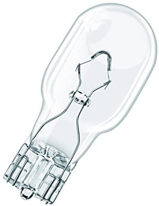 Osram 921 Original Lamps with Glass Wedge Bases, 12 V, 16 W, Set of 10, orange, 39
