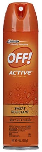 Off! 22937 Active Aerosol Insect Repellent, 9oz