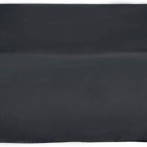 SIRUITON Garden Bench Cover 4 Seat 420D Waterproof Oxford Fabric Rip-Proof, UV & Water-Resistant Black 185x69x65/96 cm
