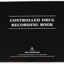 GDPR Controlled Drug Recording Book - Hardback