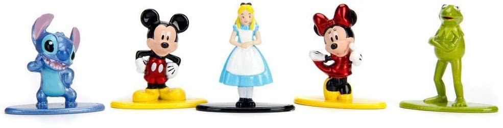 Disney - Pack of 5 Figures Nano MetalsFigs, Multicoloured