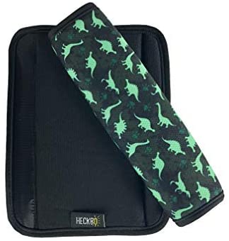HECKBO 1x Kids Car Seat Belt Pads Seat Belt Protectors, Dinosaur - Image 3