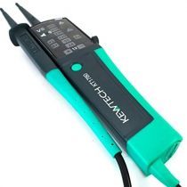 Kewtech KT1780 2-Pole Voltage Detector & Continuity Tester With LED Display and Torch, 690 V, Green, No Size