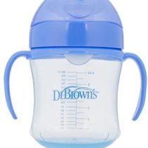 Dr Brown's Soft Spout Toddler Cup with Handles, Blue