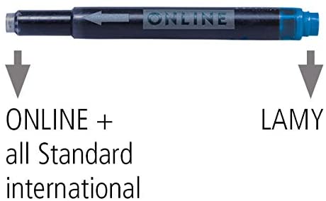 Online double-sided pen ink cartridges, universal pen refills, compatible with all common fountain pens, even Lamy pens - Image 3