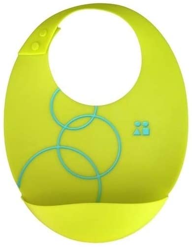 Silikids Silibib Silicone Baby Bib (Lime)