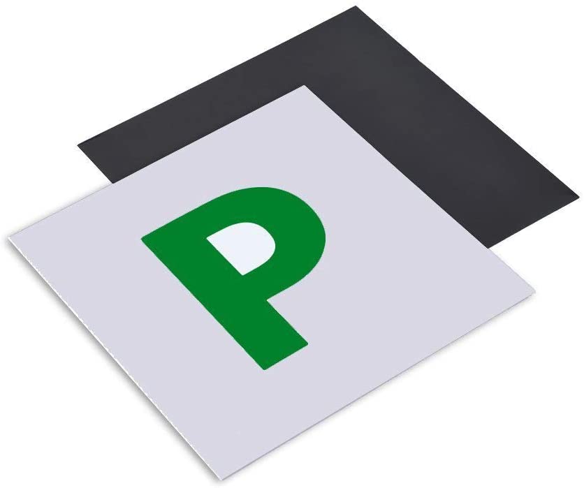 Onarway Fully Magnetic P Plates for New Drivers 2 Pack Whole-Magnetic Plate - Non Scratch Vehicle Paint - Image 3