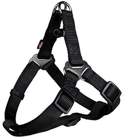 Trixie Premium One Touch Dog Harness, 50 - 65 cm x 20 mm, Black, 50 - 65 cm x 20 mm (1er Pack) - Image 2