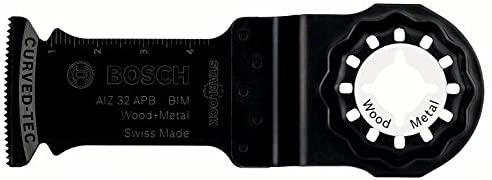 Bosch Accessories 1x Starlock BIM Plunge Cut Blade AIZ 32 APB Wood and Metal (for Wood Abrasive Wood Materials, Plastics