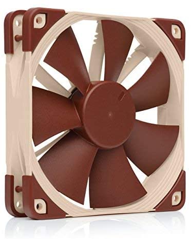 Noctua NF-F12 PWM, Premium Quiet Fan, 4-Pin (120mm, Brown)
