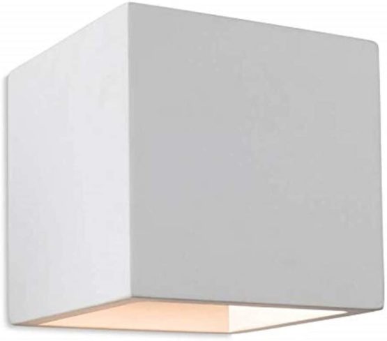 Firstlight Troy Plaster Wall Light, White