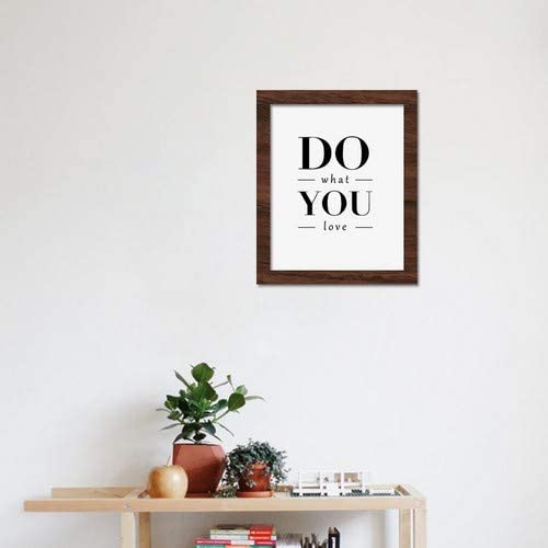 WALPLUS COM-CP030M Do What You Love Art Canvas Printing with FR030 Black Photo Frame, Vinyl, Multi-Colour, 40 x 30 x 2 cm - Image 2