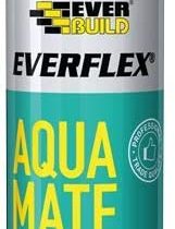 Everbuild Everflex Aqua Mate Aquarium Silicone Sealant, Transparent, 295 ml