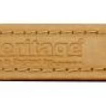 Ancol Heritage Leather Collar Tan 20-26cm Size 1