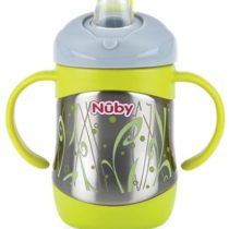Nuby ID10260 Insulated Stainless Steel Cup with Spout 220 ml