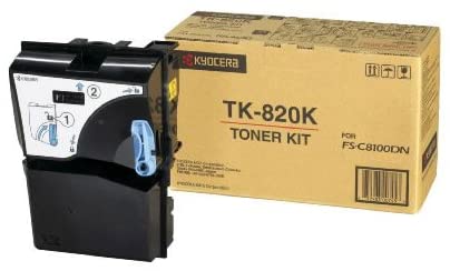 Kyocera TK 820K - Toner cartridge - 1 x black - 15000 pages