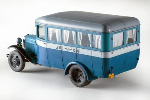 Miniart 1:35 Scale GAZ-03-30 Passenger Bus Building kit (Multi-Colour), Multicolor - Image 3