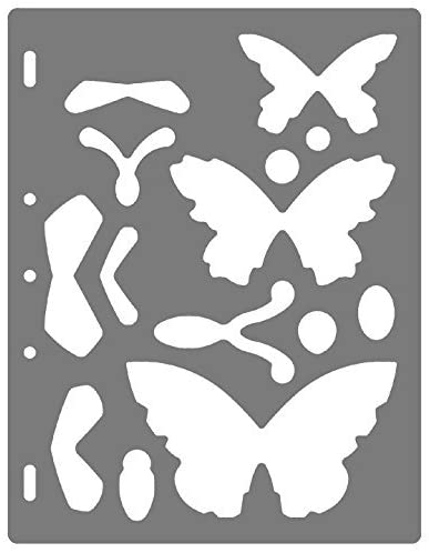 Fiskars Shape TemPlate Butterflies, for Creating Butterflies 1003879, Standard, 0.2 x 21.5 x 28 cm