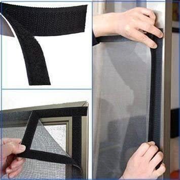 White 10mm Velcro® Brand Self Adhesive Velcro Tape Hook and Loop Sticky Fastener PS14 (1m Hook+1m Loop), White-417, 1 cm - Image 2