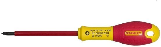 Stanley 065416 FatMax Screwdriver Insulated Phillips 2 x 125mm