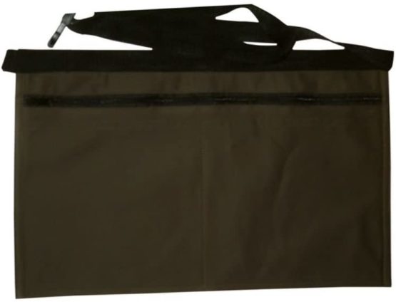 Coloured Denim 4 Pocket Market Trader Money Belt - Black - Image 4