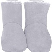 BabySteps Winter Freeze Grey Suede Baby Boot