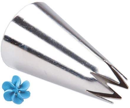 Wilton Open Star Piping Tip #1M, Silver - Image 4